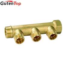 LB Guten top F * M Brass 3/4 &quot;Tubo de calefacción por suelo radiante 3 vías Tambor de agua Knockout